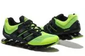 chaussures adidas springblade drive30 france 62 femmes vert fluorescent